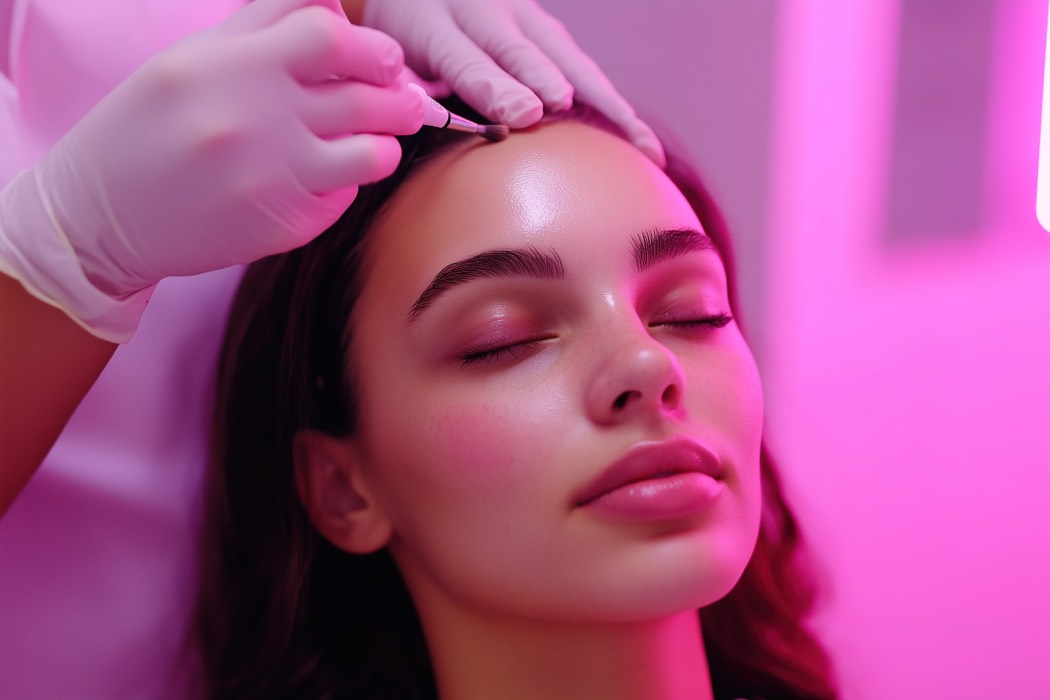 An aesthetics clinic moment